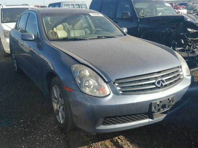 JNKCV51F26M612473 - 2006 INFINITI G35 BLUE photo 1