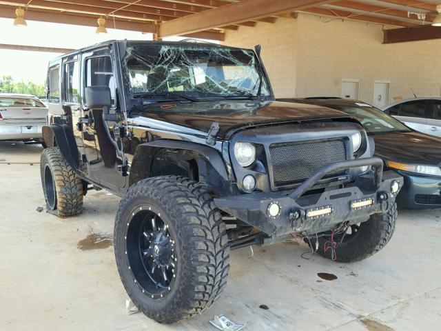 1J4GA59127L173266 - 2007 JEEP WRANGLER S BLACK photo 1