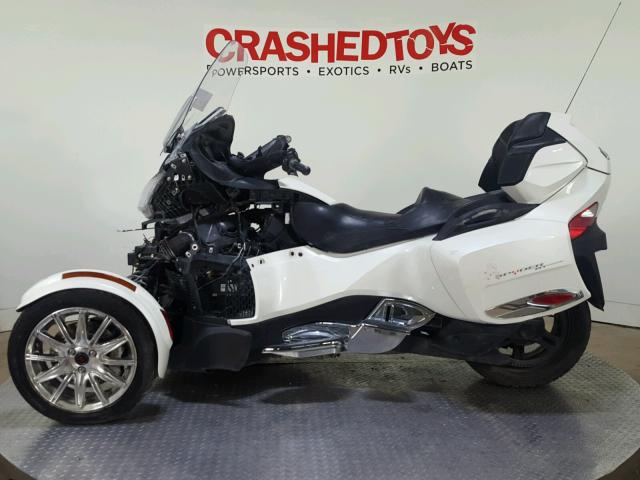 2BXNBDD29FV005108 - 2015 CAN-AM SPYDER ROA WHITE photo 5