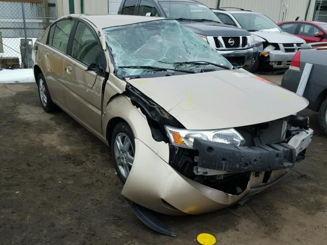 1G8AJ55F07Z167308 - 2007 SATURN ION LEVEL ოქროსფერი ფოტო 1