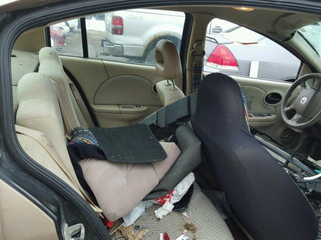 1G8AJ55F07Z167308 - 2007 SATURN ION LEVEL ოქროსფერი ფოტო 6