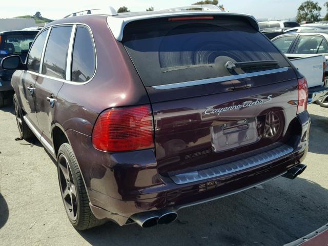 WP1AC29P06LA92904 - 2006 PORSCHE CAYENNE TU MAROON photo 3