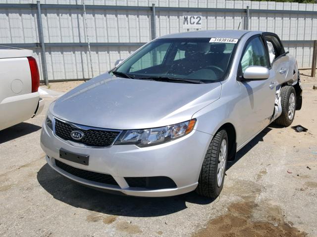 KNAFT4A2XC5636535 - 2012 KIA FORTE LX SILVER photo 2