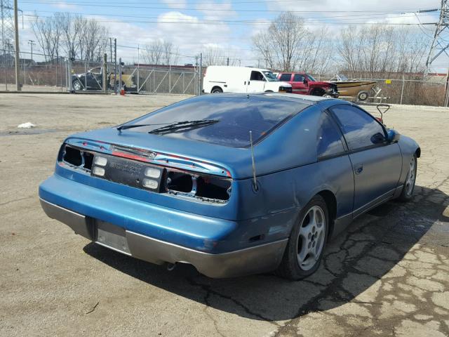 JN1RZ26A5LX006254 - 1990 NISSAN 300ZX 2+2 BLUE photo 4