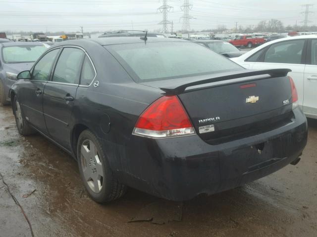 2G1WD58C069101041 - 2006 CHEVROLET IMPALA SUP 黑色 照片 3