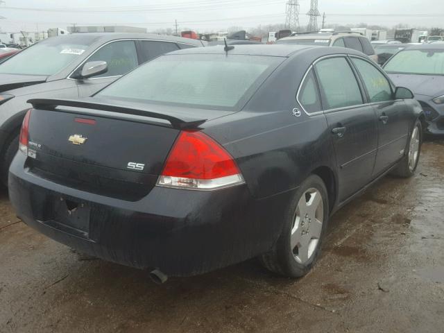 2G1WD58C069101041 - 2006 CHEVROLET IMPALA SUP 黑色 照片 4
