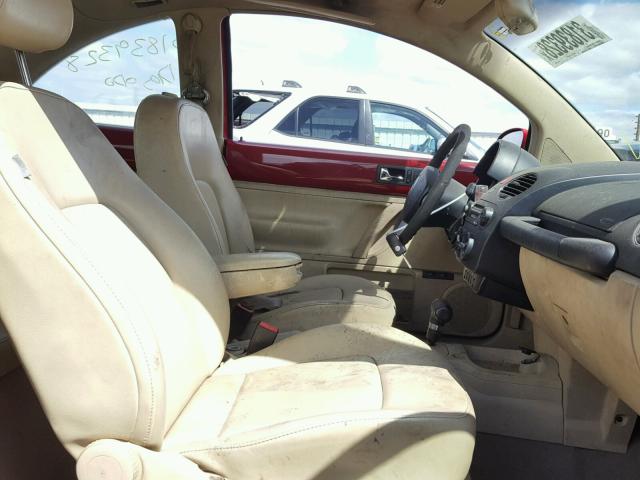 3VWRR31C06M424126 - 2006 VOLKSWAGEN NEW BEETLE წითელი ფოტო 5