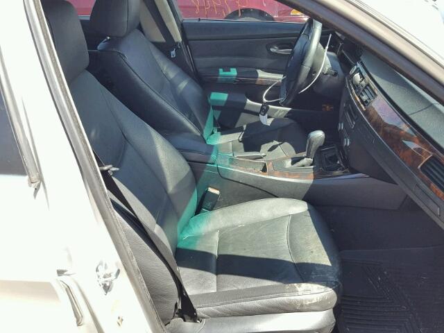 WBAVD53547A008926 - 2007 BMW 335 XI SILVER photo 5
