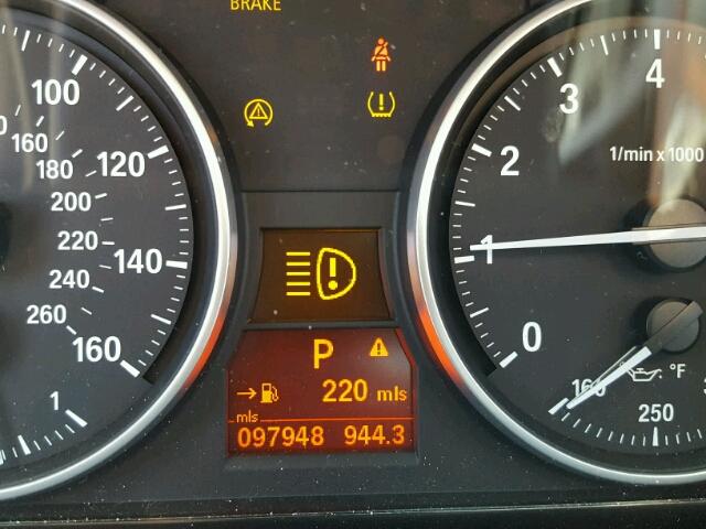 WBAVD53547A008926 - 2007 BMW 335 XI SILVER photo 8