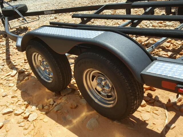 4TM14CJ26JB001071 - 2018 CARGO TRAILER BLACK photo 8