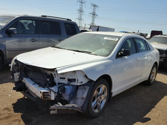 1G1ZB5EB9AF219037 - 2010 CHEVROLET MALIBU LS 白色 照片 2