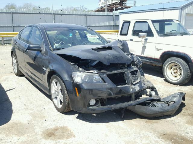 6G2EC57Y28L141076 - 2008 PONTIAC G8 GT BLACK photo 1