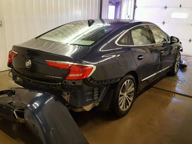 1G4ZP5SS0HU196178 - 2017 BUICK LACROSSE E BLUE photo 4