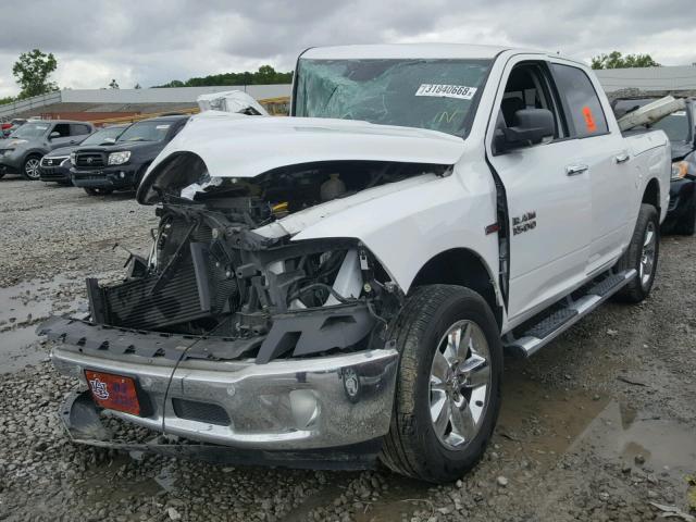 1C6RR6LM3FS649505 - 2015 RAM 1500 SLT WHITE photo 2