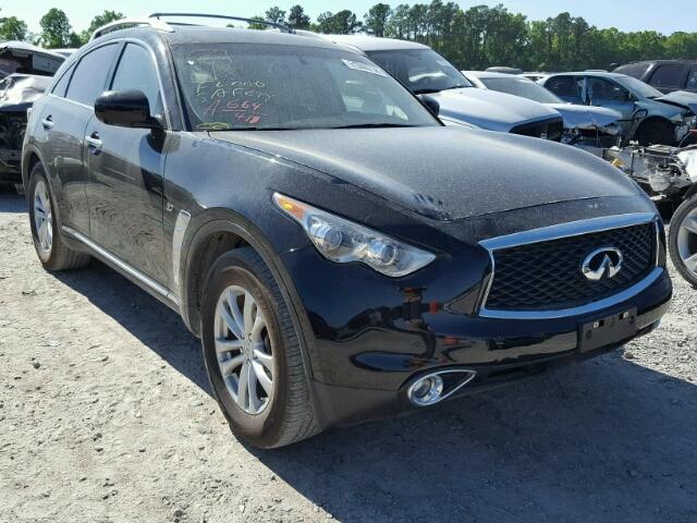 JN8CS1MU7HM140064 - 2017 INFINITI QX70 BLACK photo 1