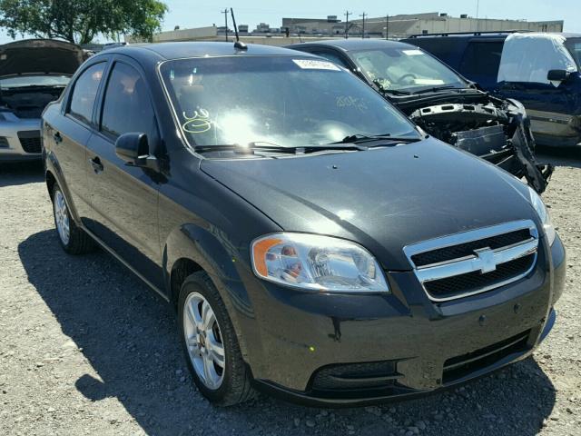 KL1TD5DE2BB212806 - 2011 CHEVROLET AVEO LS 黑色 照片 1