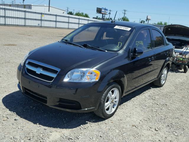 KL1TD5DE2BB212806 - 2011 CHEVROLET AVEO LS 黑色 照片 2