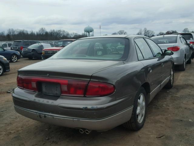 2G4WF551X21291200 - 2002 BUICK REGAL GS BROWN photo 4