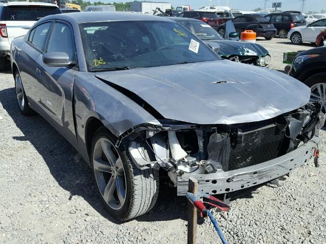 2C3CDXCTXJH150182 - 2018 DODGE CHARGER R/ SILVER photo 1