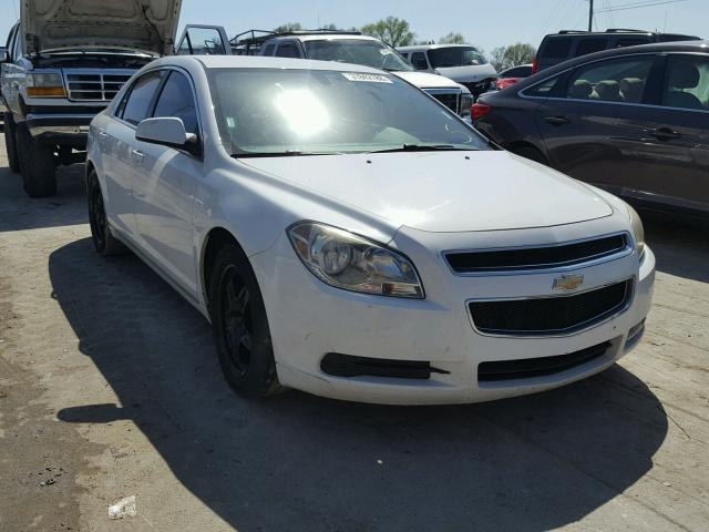 1G1ZC5E02AF180013 - 2010 CHEVROLET MALIBU 1LT WHITE photo 1