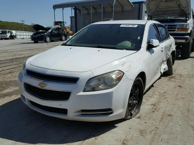 1G1ZC5E02AF180013 - 2010 CHEVROLET MALIBU 1LT WHITE photo 2