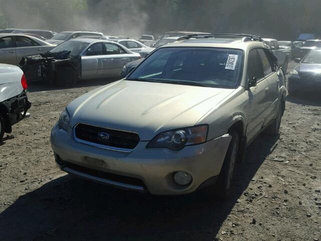 4S4BP86C354382217 - 2005 SUBARU LEGACY OUT BEIGE photo 2