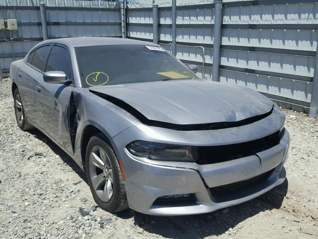 2C3CDXHG9GH138769 - 2016 DODGE CHARGER SX GRAY photo 1