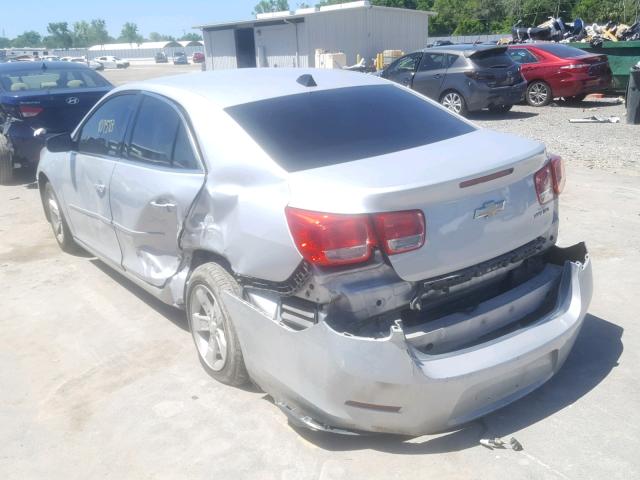 1G11B5SA8DF356998 - 2013 CHEVROLET MALIBU LS ვერცხლისფერი ფოტო 3