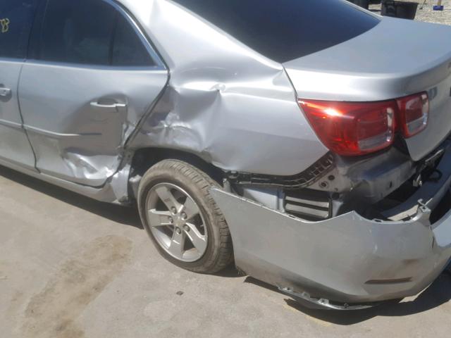 1G11B5SA8DF356998 - 2013 CHEVROLET MALIBU LS ვერცხლისფერი ფოტო 9