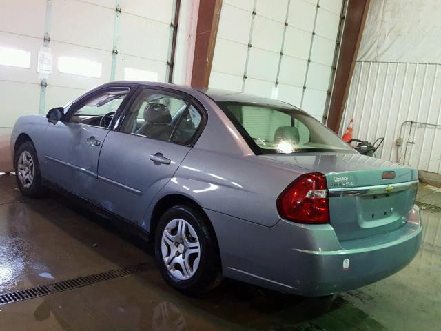 1G1ZS58F57F128791 - 2007 CHEVROLET MALIBU LS ნაცრისფერი ფოტო 3