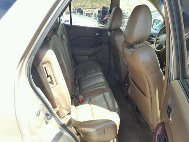 2HNYD18293H555784 - 2003 ACURA MDX GOLD photo 6