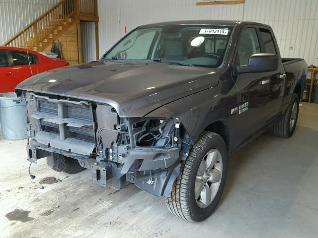 1C6RR6GT1FS674680 - 2015 RAM 1500 SLT GRAY photo 2