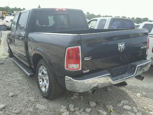 1C6RR7NT5HS690358 - 2017 RAM 1500 LARAM BLACK photo 3