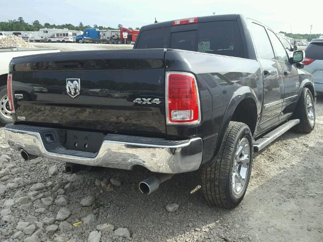 1C6RR7NT5HS690358 - 2017 RAM 1500 LARAM BLACK photo 4