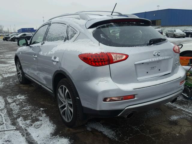 JN1BJ0RP3HM386670 - 2017 INFINITI QX50 SILVER photo 3