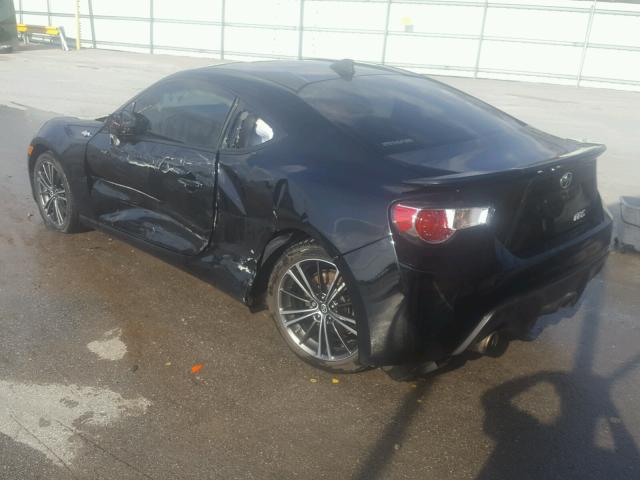 JF1ZNAA15F8701879 - 2015 TOYOTA SCION FR-S შავი ფოტო 3
