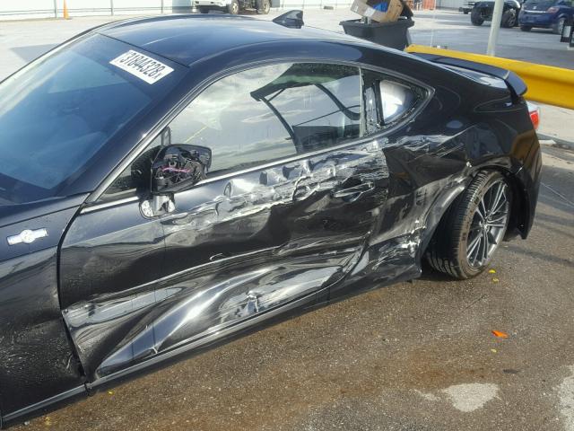 JF1ZNAA15F8701879 - 2015 TOYOTA SCION FR-S შავი ფოტო 9