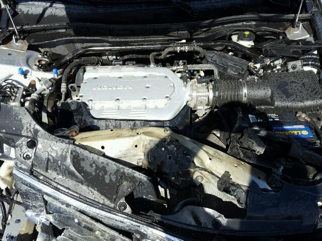 1HGCP36899A005715 - 2009 HONDA ACCORD EXL SILVER photo 7