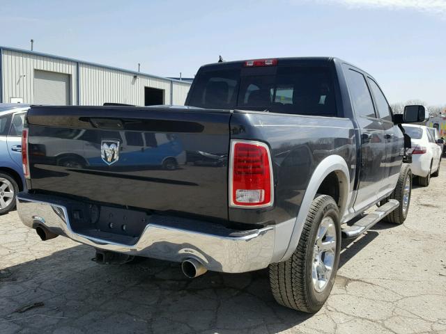 1C6RR7NT8DS705610 - 2013 RAM 1500 LARAM CHARCOAL photo 4