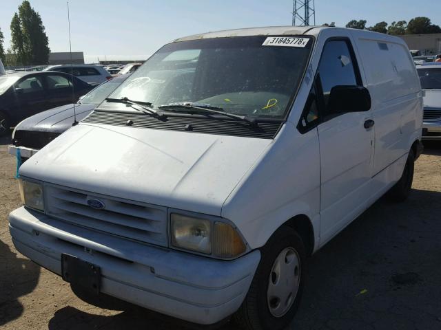 1FTDA14U7PZA98340 - 1993 FORD AEROSTAR WHITE photo 2