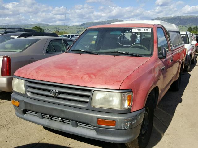 JT4UD10D7R0001982 - 1994 TOYOTA T100 RED photo 2