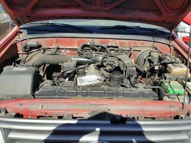 JT4UD10D7R0001982 - 1994 TOYOTA T100 RED photo 7