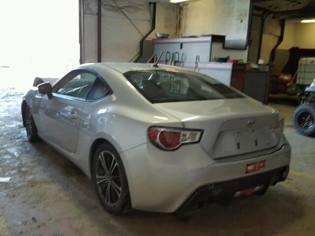 JF1ZNAA12D1700761 - 2013 TOYOTA SCION FR-S 银色 照片 3
