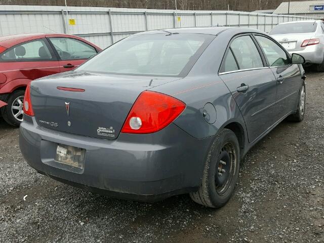 1G2ZF57B584120041 - 2008 PONTIAC G6 VALUE L GRAY photo 4