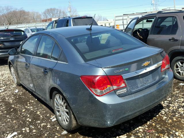 1G1PK5SC2C7339263 - 2012 CHEVROLET CRUZE ECO BLUE photo 3