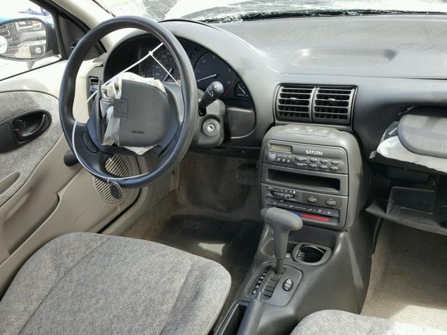 1G8ZH5289TZ309346 - 1996 SATURN SL1 GRAY photo 9