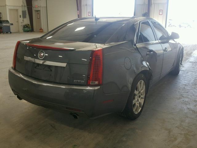 1G6DF577X80177475 - 2008 CADILLAC CTS GRAY photo 4