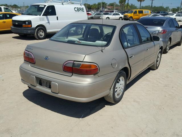 1G1ND52T9WY102298 - 1998 CHEVROLET MALIBU GOLD photo 4