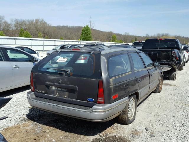 1FACP5845MG218693 - 1991 FORD TAURUS LX GRAY photo 4