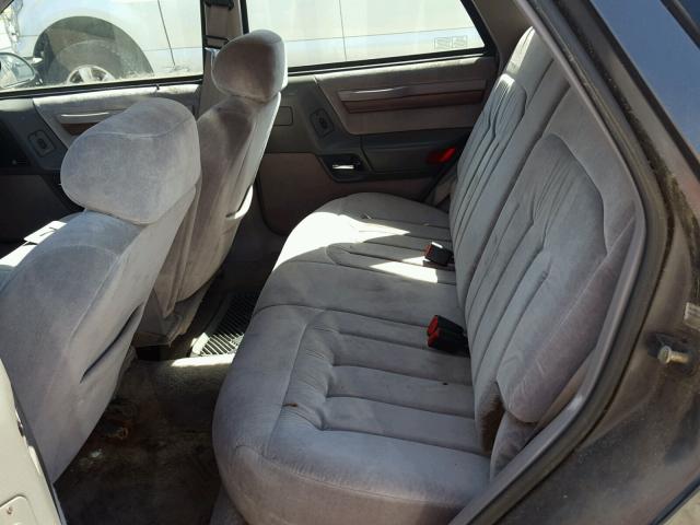 1FACP5845MG218693 - 1991 FORD TAURUS LX GRAY photo 6